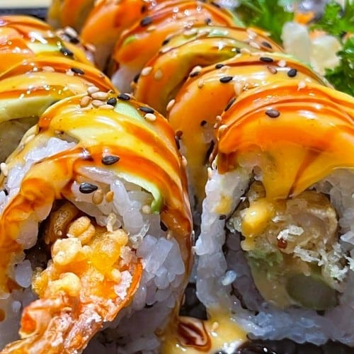 Yellow Dragon Roll.