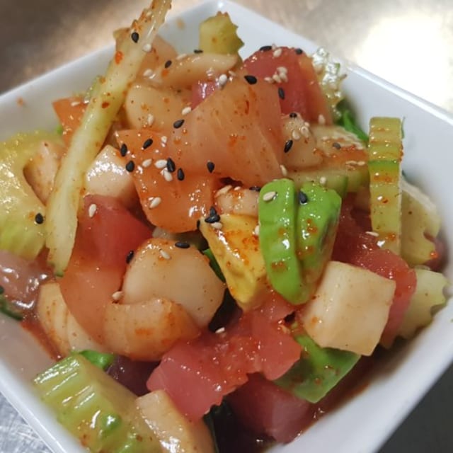 Spicy Fish Salad.