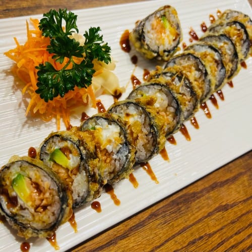 J.B. Tempura Roll (Cooked-Fried).
