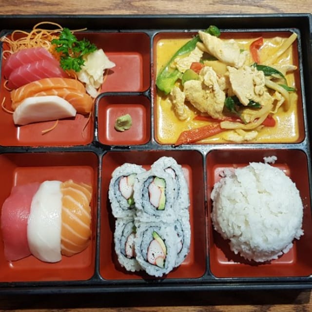Sushi, Sashimi & Curry.
