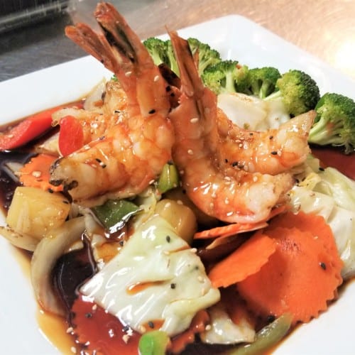 Jumbo Shrimp Teriyaki 5PCS.