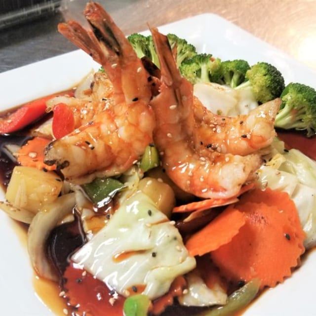Jumbo Shrimp Teriyaki 5PCS.