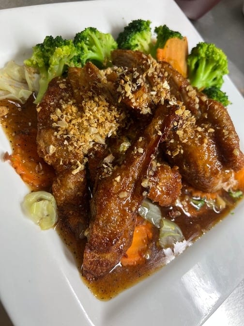 Garlic Duck.