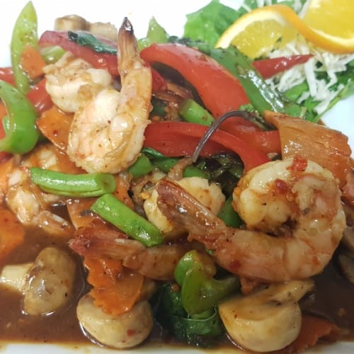 Stir Fry Spicy Basil.