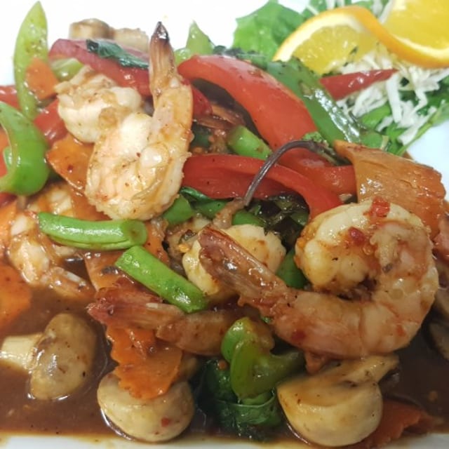 Stir Fry Spicy Basil.