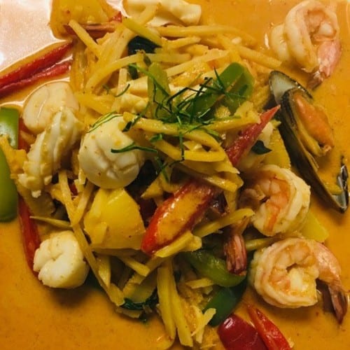 Seafood Curry.
