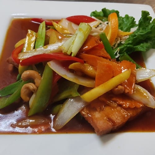 Salmon Mango.
