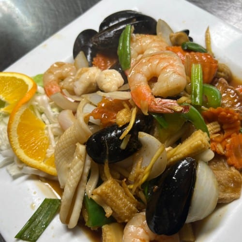 Seafood Pad Cha.