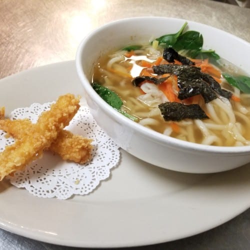 Tempura Udon.