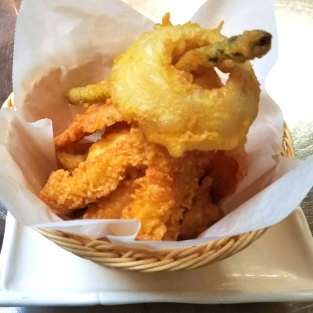 Shrimp Tempura Appetizer.