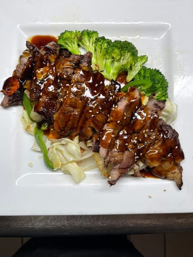 Steak Teriyaki.