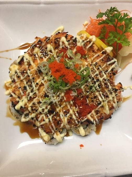Volcano Roll (Cooked).