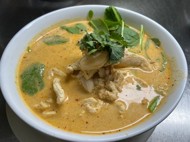 Tom Kha Noodle Soup.