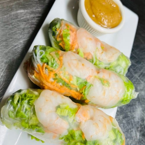 3 Pieces Fresh Spring Roll.