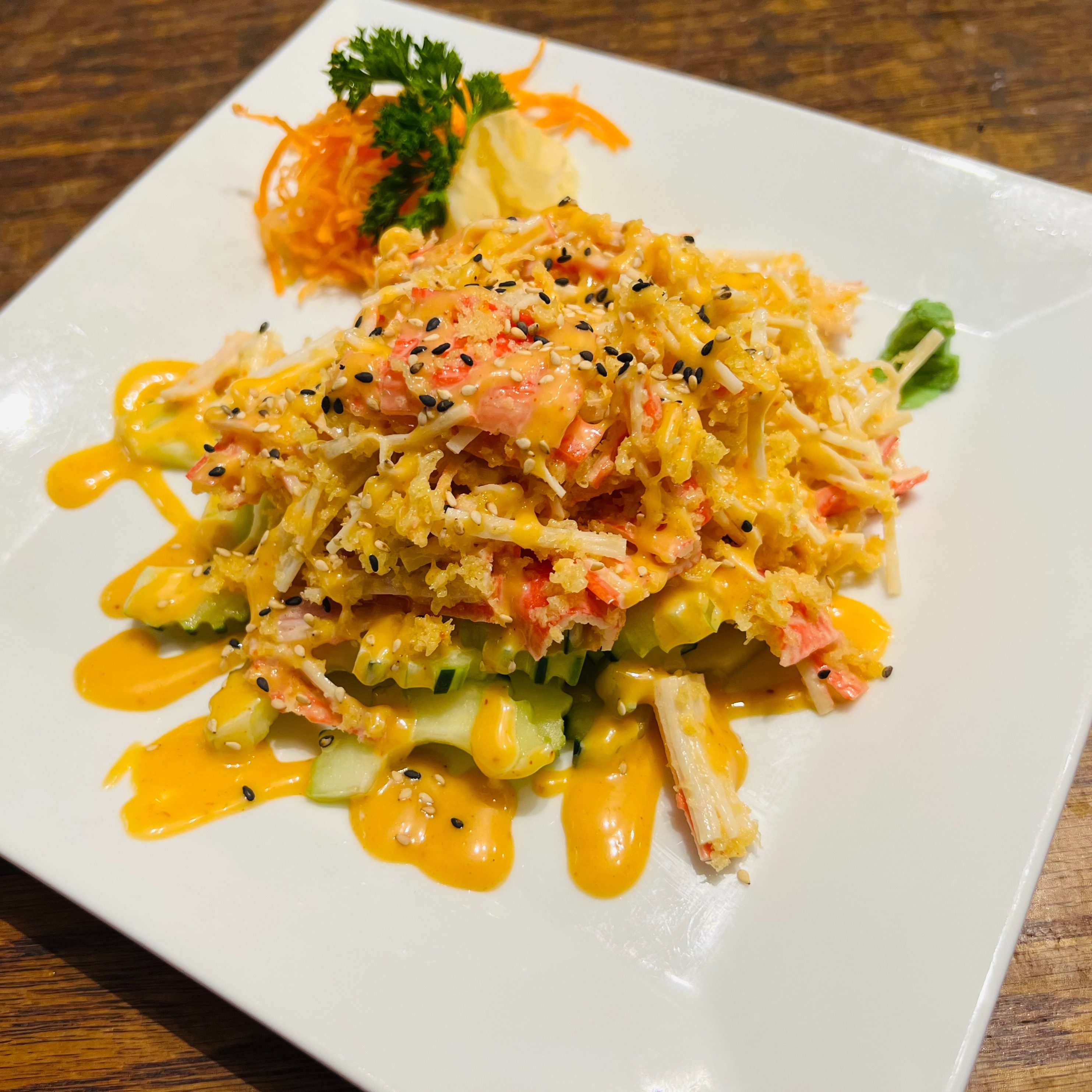 Spicy Krab Salad.