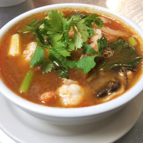 Tom Yum Soup.