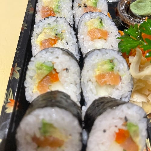 Smoked Salmon Roll (Cooked).