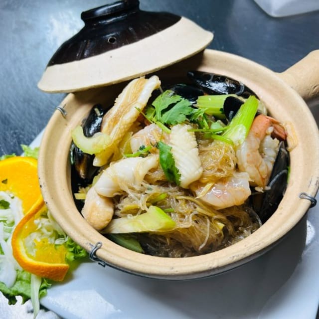 Clay Pot Seafood.