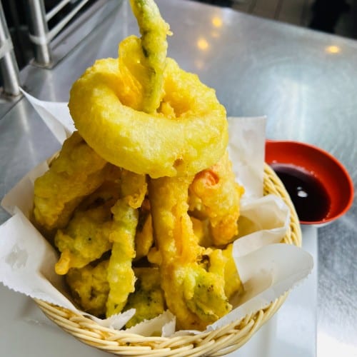Vegetable Tempura.